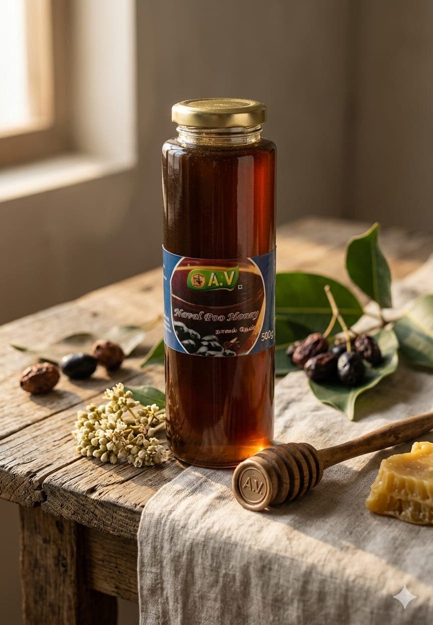 Naaval Poo Thaen (Jamun Honey)